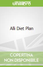 Alli Diet Plan libro str