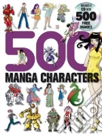 500 Manga Characters libro str
