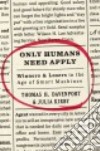 Only Humans Need Apply libro str