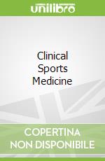 Clinical Sports Medicine libro str