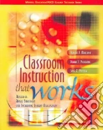 Classroom Instruction That Works