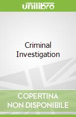 Criminal Investigation