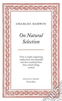 On Natural Selection libro in lingua di Darwin Charles