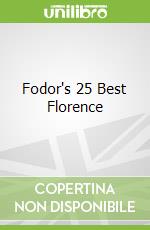 Fodor's 25 Best Florence libro str