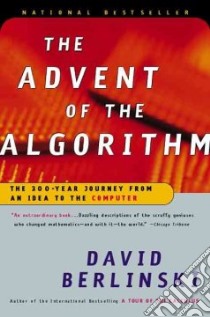 The Advent of the Algorithm libro in lingua di Berlinski David