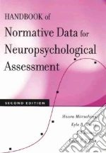 Handbook Of Normative Datà For Neuropsychological Assessment