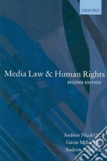 Media Law & Human Rights libro in lingua di Nicol Andrew, Millar Gavin, Sharland Andrew