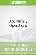 U.S. Military Operations