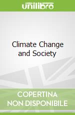 Climate Change and Society