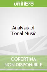 Analysis of Tonal Music
