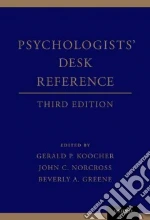 Psychologists' Desk Reference