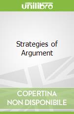 Strategies of Argument
