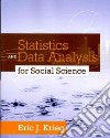 Statistics and Data Analysis for Social Science libro str