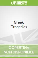 Greek Tragedies libro str