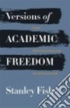 Versions of Academic Freedom libro str