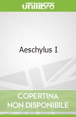 Aeschylus I libro str