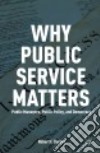 Why Public Service Matters libro str