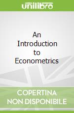 An Introduction to Econometrics