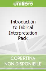 Introduction to Biblical Interpretation Pack