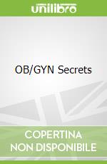 OB/GYN Secrets libro str