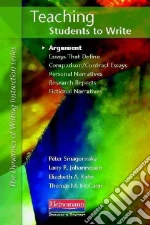 Teaching Students to Write Argument