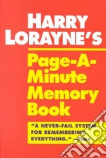 Harry Lorayne's Page-A-Minute Memory Book