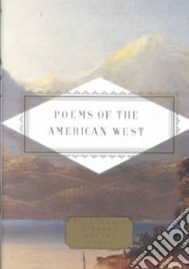 Poems of the American West libro in lingua di Mezey Robert (EDT)