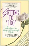 Getting to "I Do" libro str