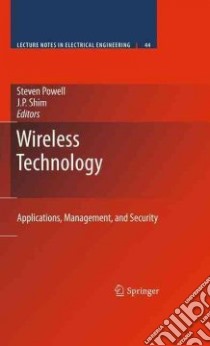 Wireless Technology libro in lingua di Powell Steven (EDT), Shim J. P. (EDT)