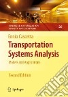 Transportation Systems Analysis libro str