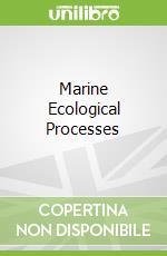 Marine Ecological Processes