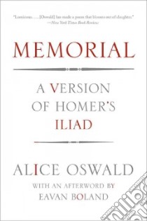 Memorial libro in lingua di Oswald Alice, Boland Eavan (AFT)