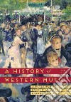 A History of Western Music libro str