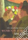 Routledge History of Women in Europe Since 1700 libro str