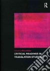 Critical Readings in Translation Studies libro str