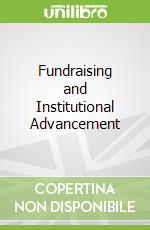 Fundraising and Institutional Advancement