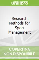 Research Methods for Sport Management