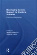 Developing Generic Support for Doctoral Students