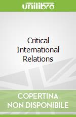 Critical International Relations