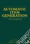 Automatic Item Generation libro str