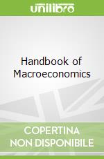 Handbook of Macroeconomics