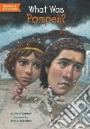 What Was Pompeii? libro str