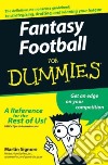 Fantasy Football for Dummies libro str