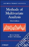 Methods of Multivariate Analysis libro str