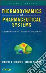 Thermodynamics of Pharmaceutical Systems