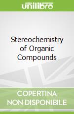 Stereochemistry of Organic Compounds libro str