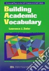 Building Academic Vocabulary libro str