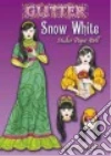 Glitter Snow White Sticker Paper Doll libro str