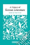 A History of Korean Literature libro str