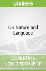 On Nature and Language